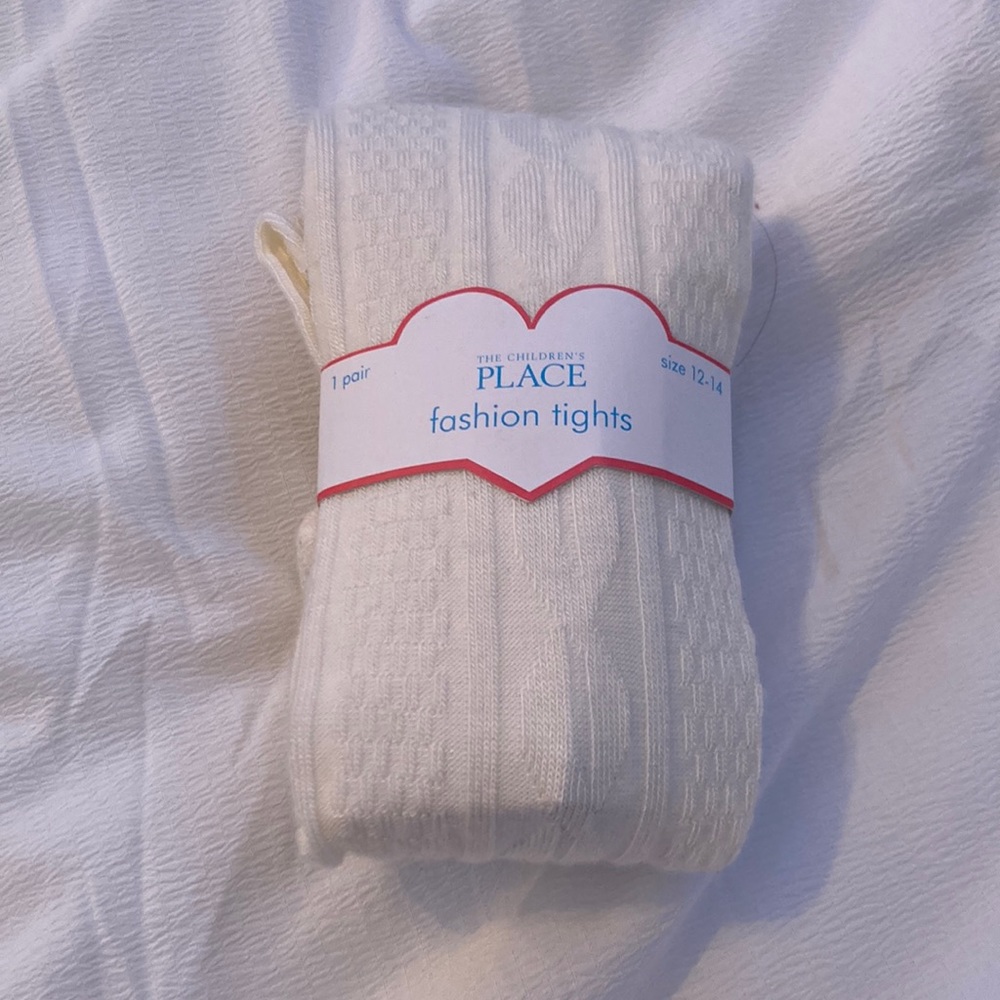 Off White Tights from The Children’s Place